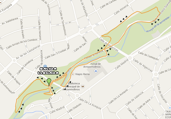 CROSS RECORRIDO MAPA